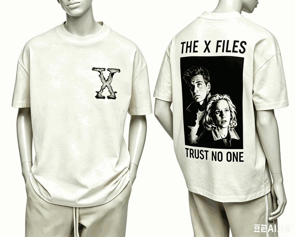 Die Xfiles Für Fan Geschenk T-Shirt Unisex Unisex Harajuku Oversized Unisex Kurzarm Streetwear Hohe Qualität Paare Klassisch Weich