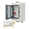 Circuit Breaker MCB Isolation Switch Protection Waterproof Distribution Box DC 500V for Outdoor