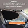 4PCS No Residue Car Side Window Sun Visors Electrostatic UV Blocking Sunshade Curtains for Driving