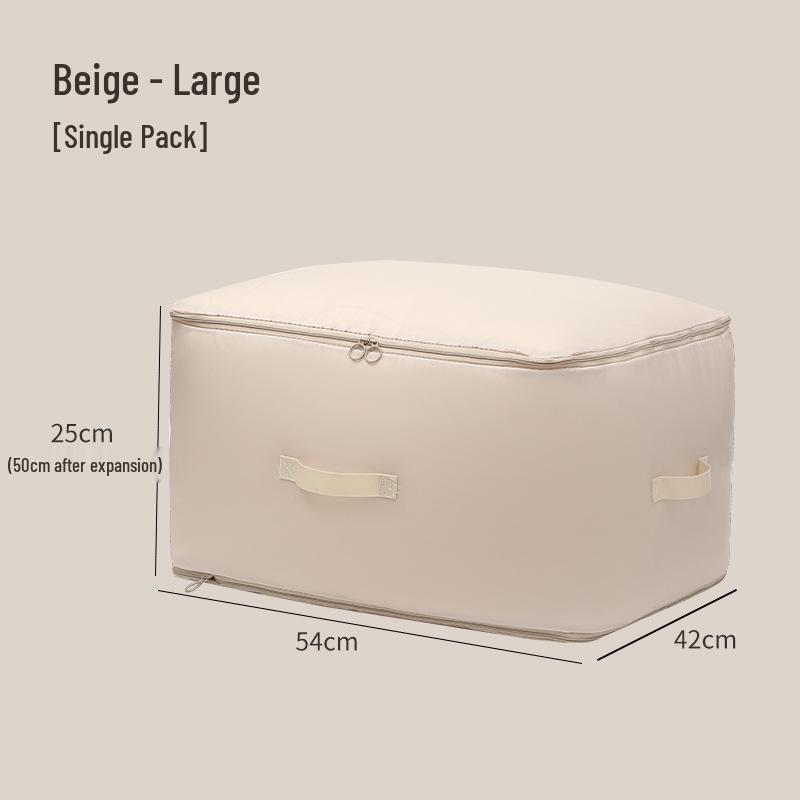 Compact Wardrobe Storage Bag for Jackets & Quilts
