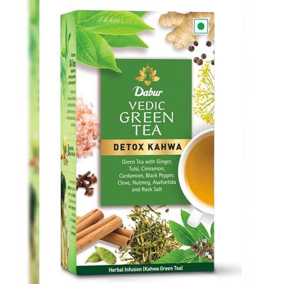 Vedic Detox Kahwa Yeşil Çay - 25 Çay Poşeti X 2'li Paket