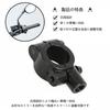 Universal Bike Mirror Mount Clamp - M8 Positive Thread Mirror