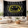 Nirvana Wall Tapestry, Soft Fabric Wall Hanging, Decorative Backdrop For Bedroom Home Wall Art