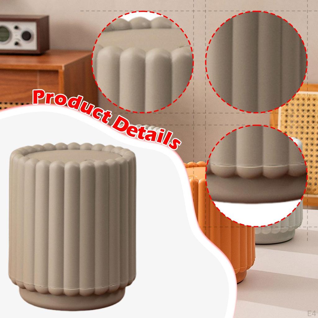 Waste Bin, Ideal for Kitchens And Bedrooms. Versatile Lightweight Design with A Pattern.