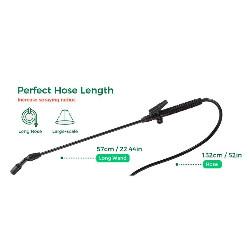 3-8L Cleaning Spray Cans Garden Watering Flowers Car Wash Shoulder Sprayer Air Pressure Spray Cans