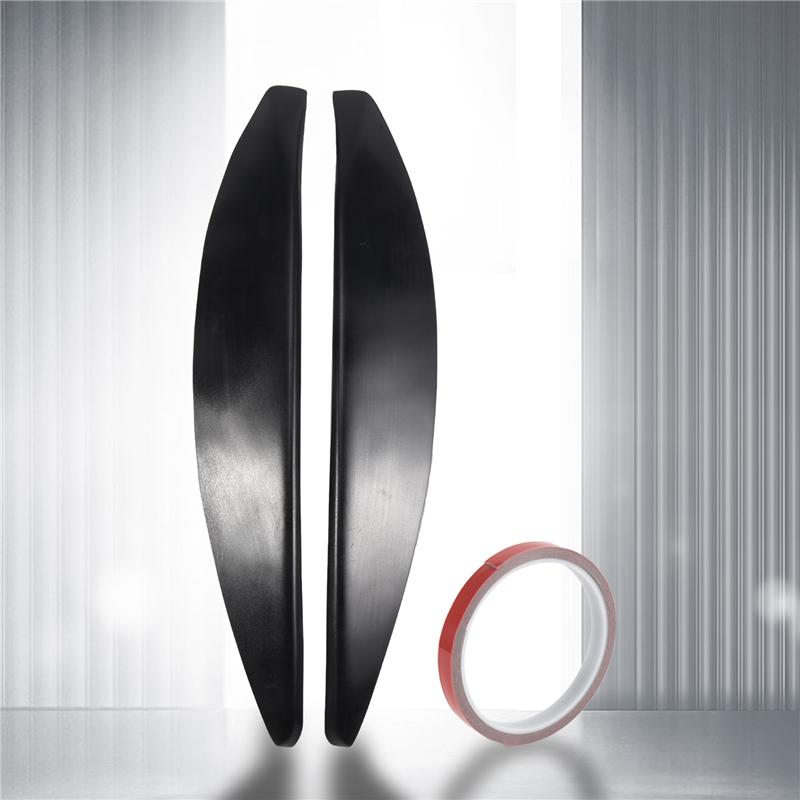 Car Front Headlight Lamp Eyebrows Eyelids Moulding Cover Trims For Opel Vauxhall Astra H MK5 2004 - 2009-M53K