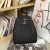 Youth Literary Travel Small Backpack New Lightweight Backpack Women's Summer Solid Color Simple Fashion Mommy Backpack