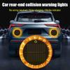 For Roadside Safety Yellow,white,red Solar Tail Light Car Tail Light High-brightness Flashing Three Flashing Modes