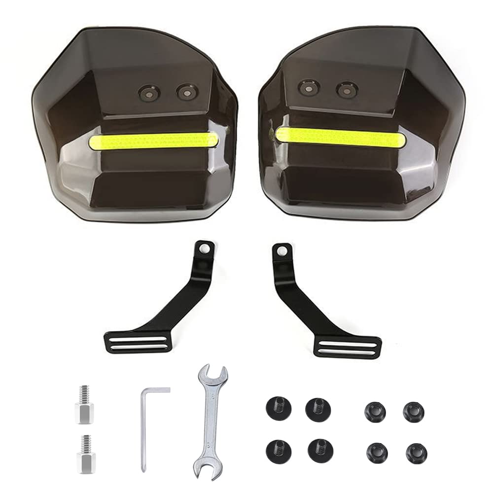 

OBEST Защита костяшек универсальная для мотоциклов и тип 2 дымчатая защита рук на руль от дождя и холода, скутеры, козырек, защита, накладки,