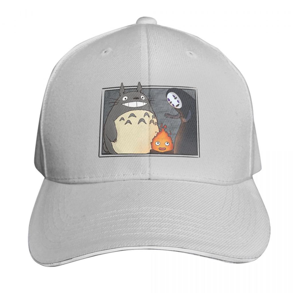 Three Ghibli Friends Cap Fashion Casual Baseball Caps Adjustable Hat Hip Hop Summer Unisex Baseball Hats Polychromatic