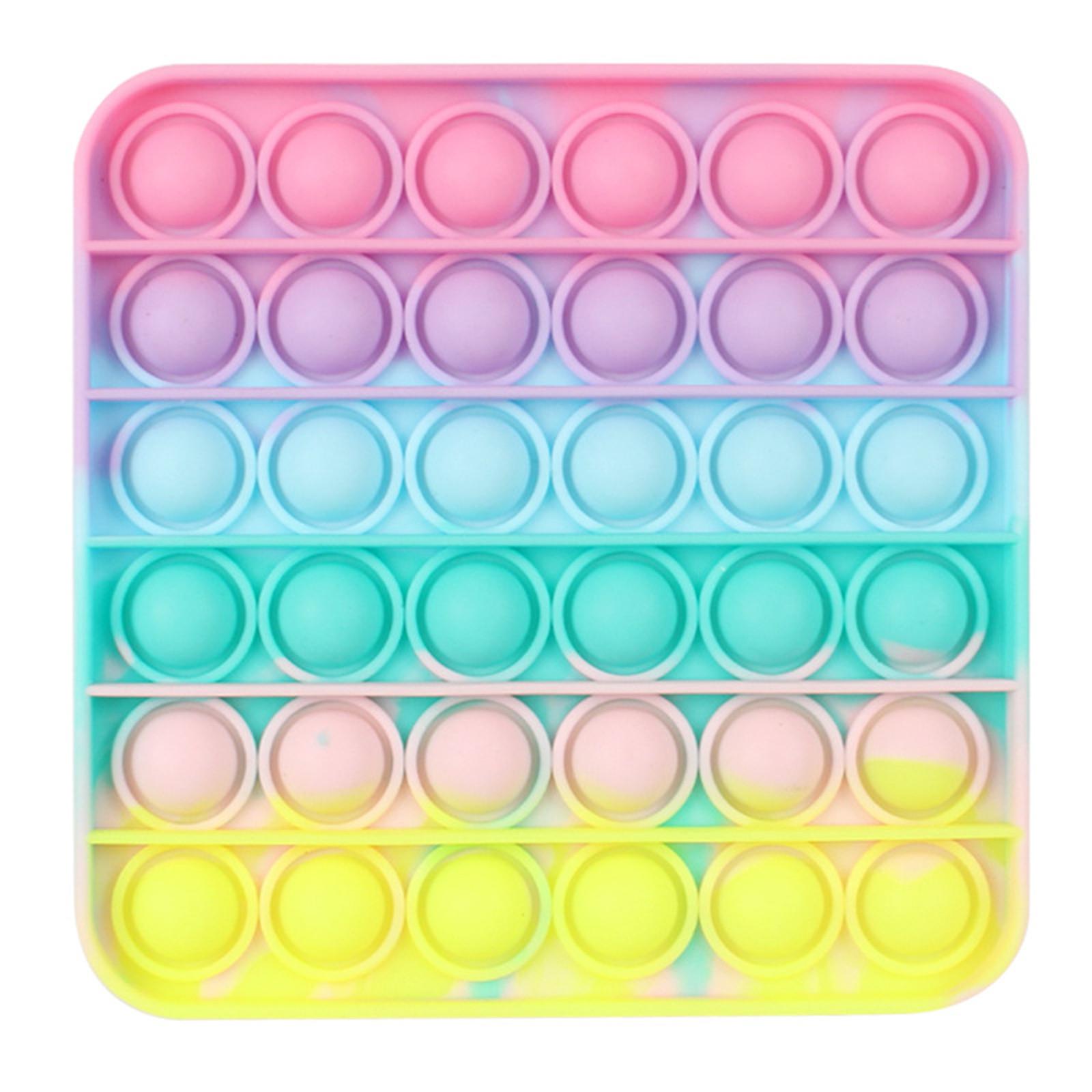 

Игрушка-толкатель, сенсорные игрушки-пузырьки для снятия тревоги и стресса, игрушки One size