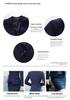 2025 Stylish Luxury Striped Suit Set: Slimming Professional Aviation & Rail Crew Uniform