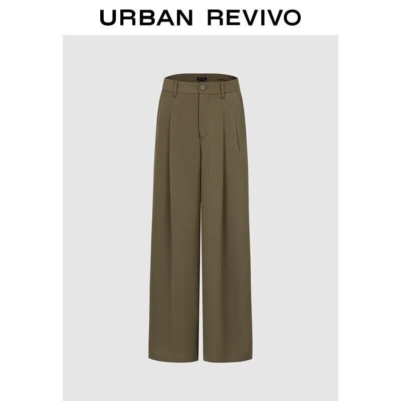 UR Women s Pleated Wide-Leg Pants XS