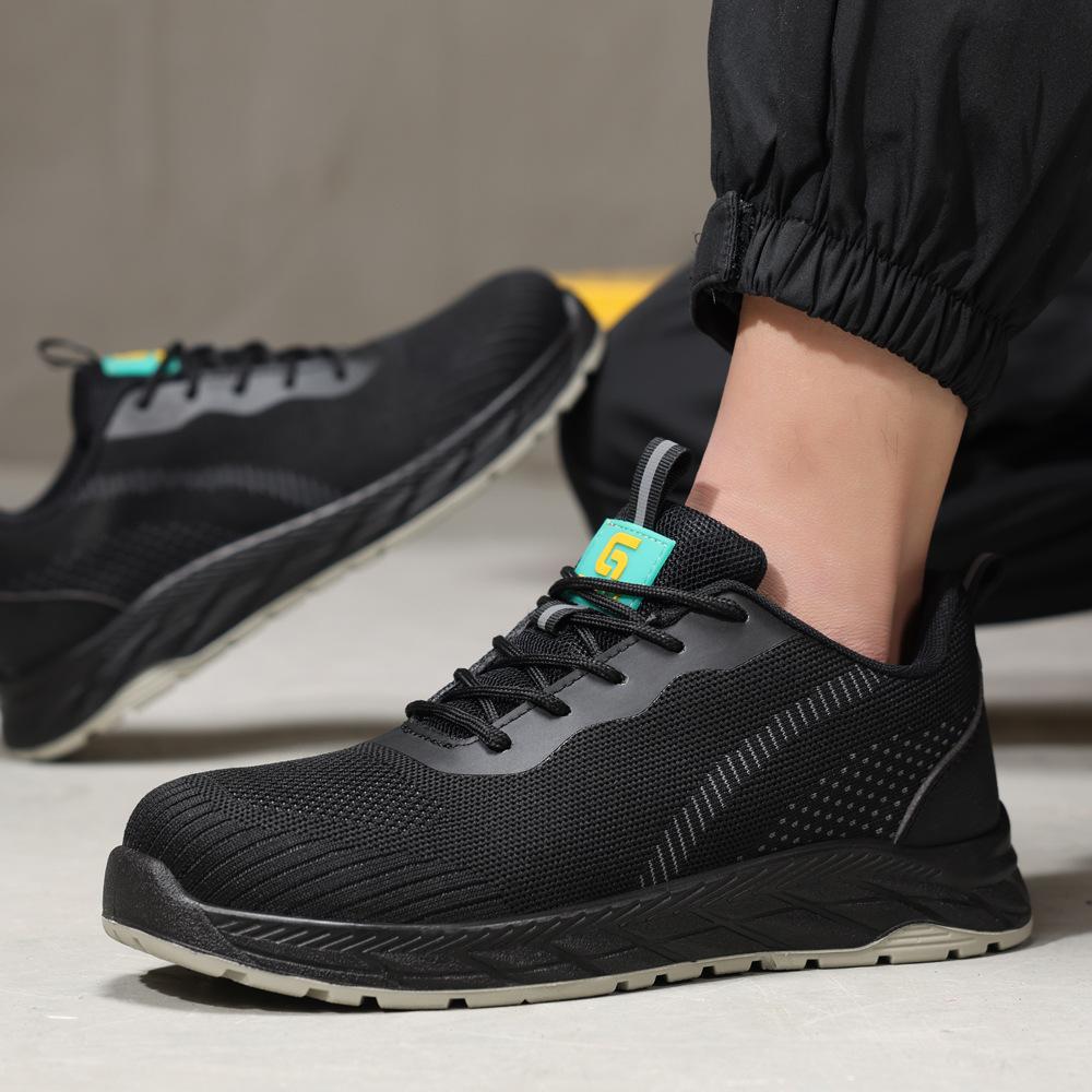 Men's labor insurance shoes can be selected in spring and summer, anti-smashing, anti-piercing, wear-resistant, comfortable and not tiring,