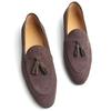 Fashion Elegant Casual Office Shoe Cow Suede Loafers Men Business Daily Wear Professional handmade Top Quality Tassel Retro Slip On Shoe