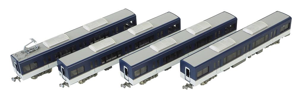 Greenmax N gauge Keihan 3000 series Keihan limited express set for additional intermediate no model train 4-car cars, power, 30737,