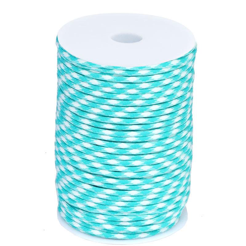 Paracord Exterior 100m 7 Miezuri 4mm: Ideal pentru Pasionații Militari și Brățări de Supraviețuire