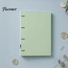 Notebook Production Folder 4-Hole Document Folder/A4 File Bag, Durable PP Portable Storage Compact Binder Folder, Macaron Colors Lightweight Organizer