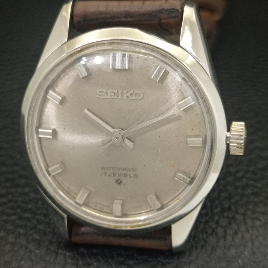 VINTAGE SEIKO HAND-WINDING JAPAN 66B BOY ORIGINAL DIAL WATCH a703906-1 R213g-a703906