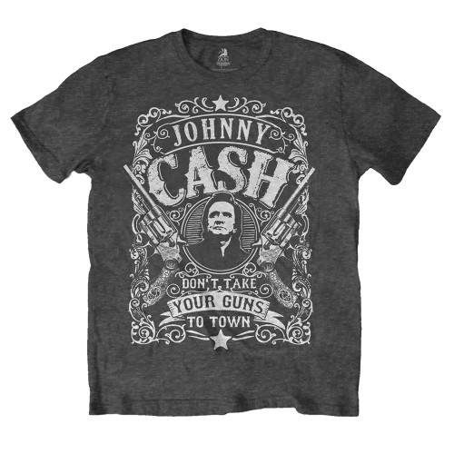 Johnny Cash Unisex Adult Don´t Take Your Guns To Town T-Shirt