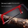 6-inch Mini Hand Saw for Kids: DIY Woodworking Tool with Aluminum Alloy Steel Frame