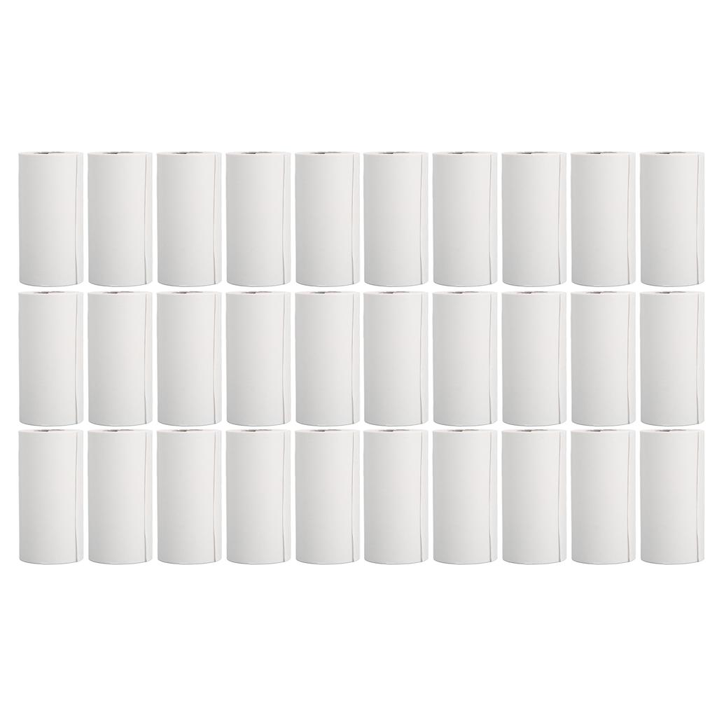 30pcs Thermal Printing Paper 57x30mm Uniform Coating Clear Printing Receipt Printing Label for POS