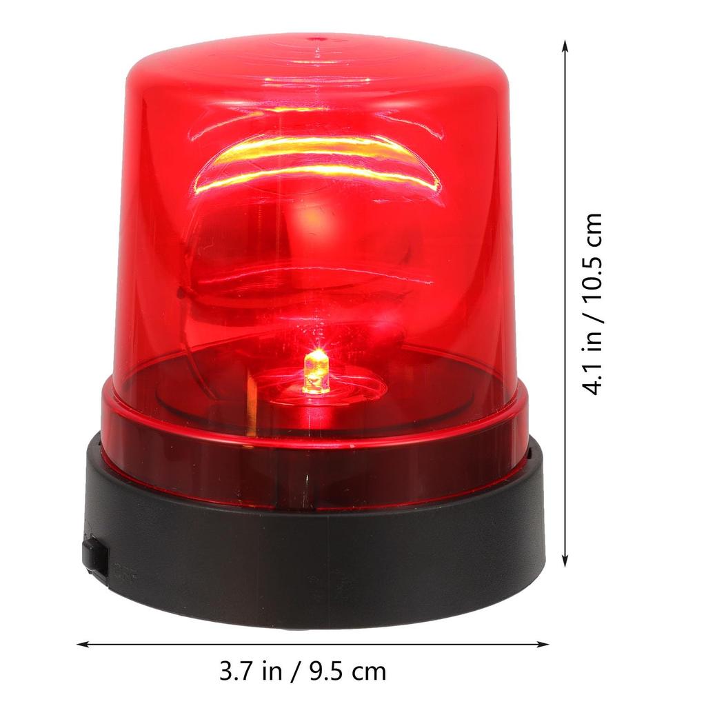 GLEAVI Police Light Toy Cosplay Cosply Fire Fighting Light Toy Rotating Signal Light LED Lamp Kids Toy Flashing Warning Light Shining Beacon Vehicle