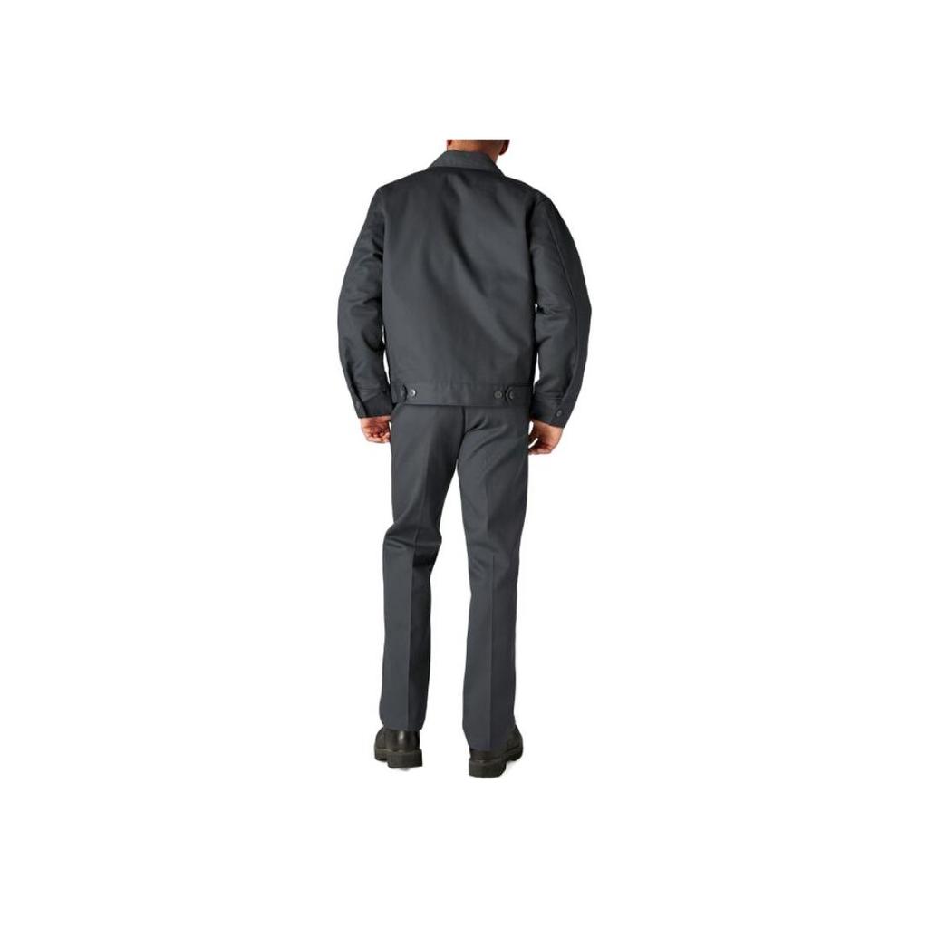 Dickies Insulated Eisenhower Jacket Charcoal Solid Color Casual Lapel Long Sleeve Work Jacket Men jackets Gray TJ15CH