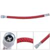 2 Pcs Outdoor   Pumping Cycling Bike Inflatable Pump Extension Tube(copper)