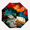 1pc Outdoor Umbrella with My Hero Academia Print - Automatic Opening/Closing, Portable 3-Fold Design, 8-Bone Iron Frame - Perfect Gift for Fans,