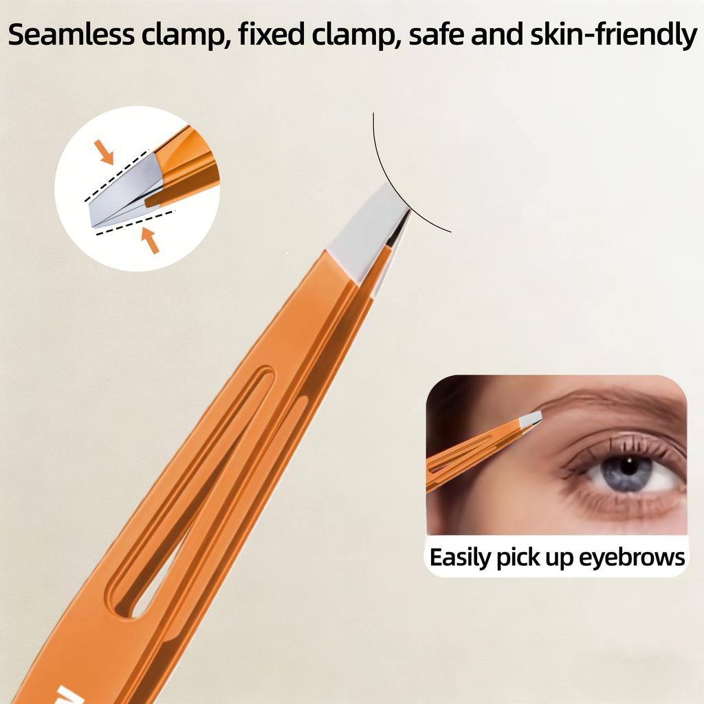 Xiaomi High Quality Stainless Steel Eyebrow Clip Plucking Tweezers Beard Plucking Special Slant Eyebrow Clip Plucking Tweezers Beard