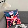 J-Jujutsu Kaisenn Go-Jo Satoru Cushion Cover Pillowcase Ultra Soft Skin Friendly Fabric Cloud Like Comfort & Concealed Zipper