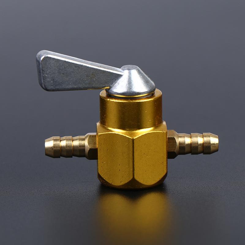 

Universal Scooter Motorcycle Inline 6Mm Fuel Valve Switch Motorcycle On-Off Petcock Fuel Switch Motocross Carburetor Accessories золотой