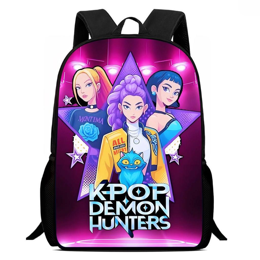 Kpop Witch Hunter Group Schoolbag High Definition Printing Casual Light Backpack Primary School