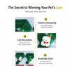 Cute Christmas Dog Knitted Scarf Collar Warm Santa Claus Pet Neck Warmer Festival Lightweight Cat Winter Scarf for Small Dogs