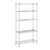 Openwork Wire Storage Rack, Gray, 180x90x35cm, Up To 150kg