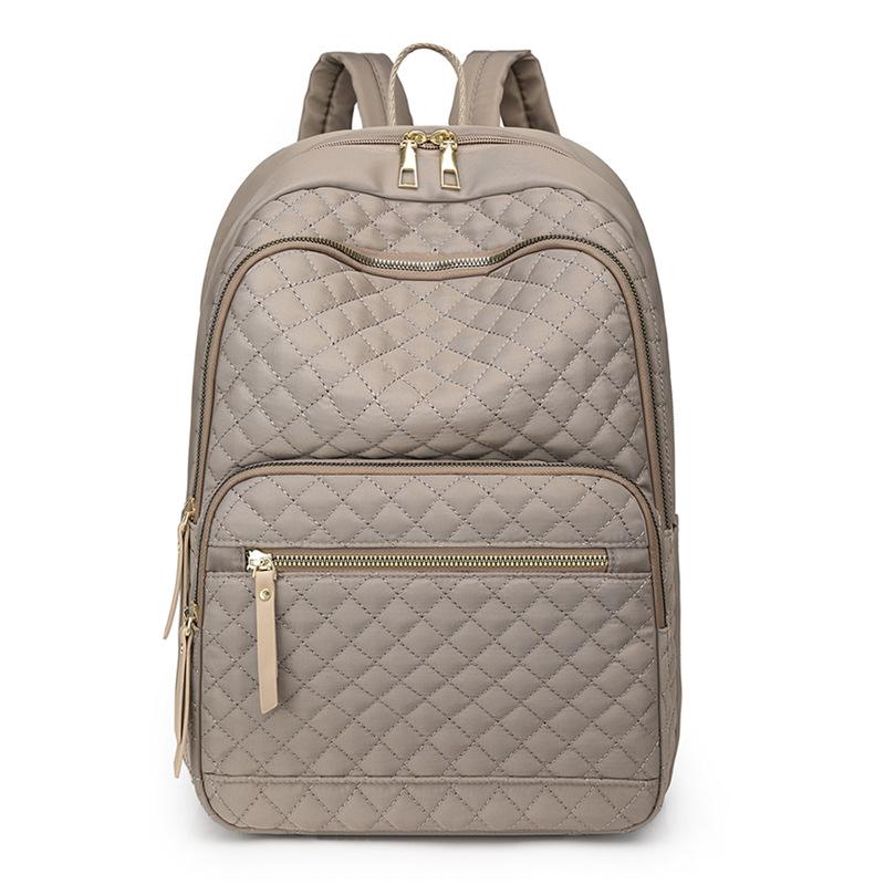 Large Capacity Backpack for Women Casual Student Schoolbag Personalized Fashion Korean Version Simple Outdoor Travel Bag