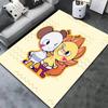 One Piece Jolly Roger Logo Carpet Rug For Living Room Bedroom Home Sofa Decoration,kids Play Nonslip Floor Mat
