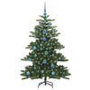 Artificial Foldable Christmas Tree Green 150 Cm PVC and Steel