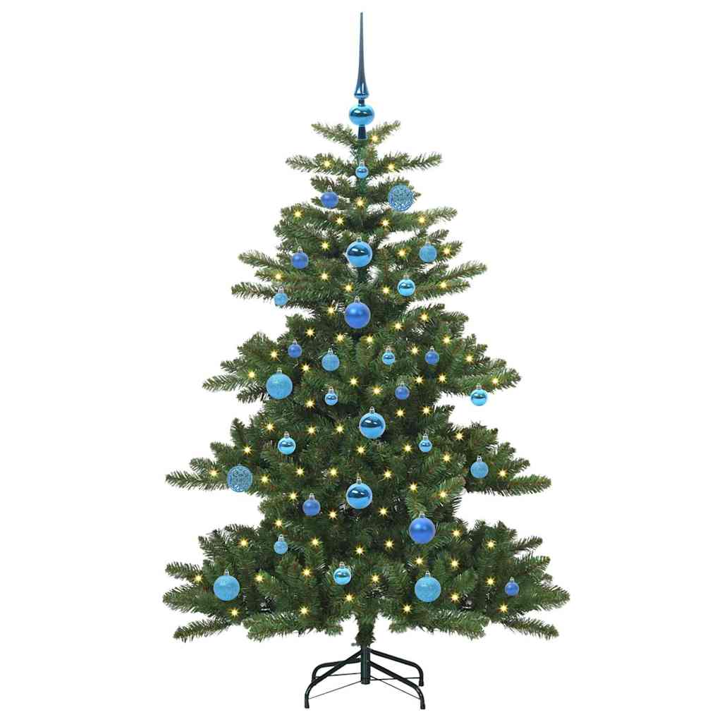 Artificial Foldable Christmas Tree Green 150 Cm PVC and Steel