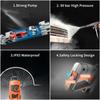 1200W Electric Pressure Washer 90Bar 5L/Min High Pressure Washer Portable Car Washer with Quick-Connect Hose Bike Motorcycle Cleaner Machine Watering