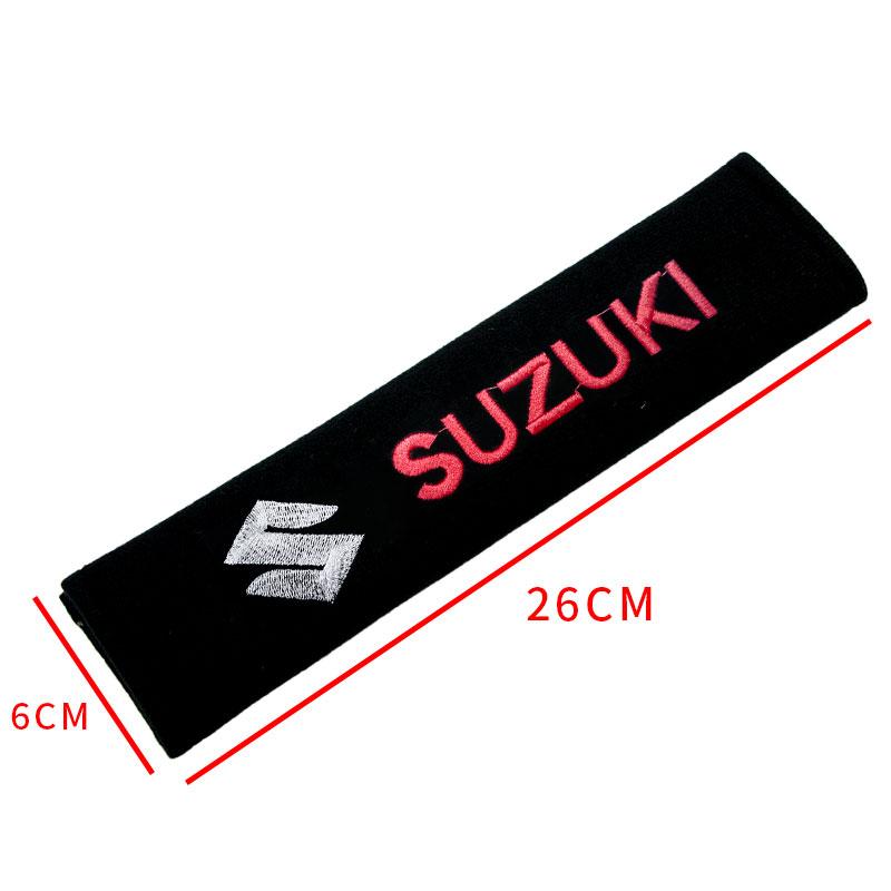 New Car Safety Belt Shoulder Cover Seat Belt Pads Accessories for Suzuki BURGMAN DRZ GSXF SV 650 B-King GSR GSR750 GSR600