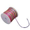 Lixia Rainbow Egg Holder: Handwoven No. 5 Cord Girls' Braided Hair Accessory with Five-Color Thread for Dragon Boat Festival