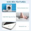 EMPSIGN Pet Dog Dog Cat Indoor Just the Right Suitable for Small and Medium Removable for Senior and Other Small Size M Mat, Cushion, Bed, Bed,