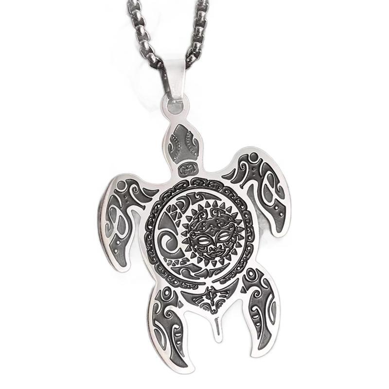 New Style Black Oil Turtle Men's Fashion Temperament Set Decoration Pendant Necklace