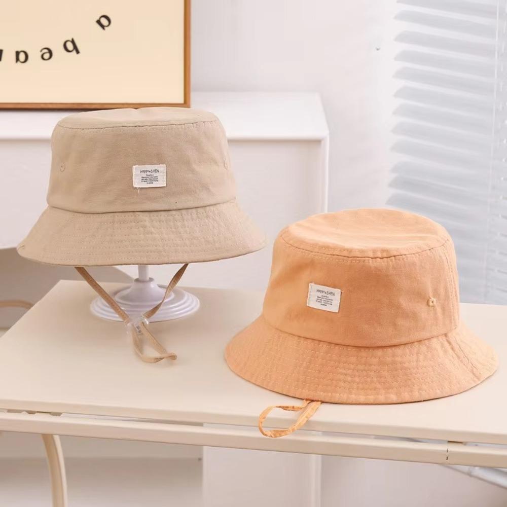 Simple Baby Bucket Hat For Kids Panama Basin Cap Summer Toddler Fisherman Hats  Boys Girls