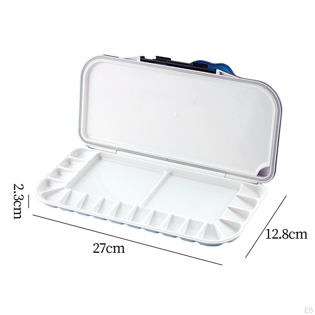 Paint Case for Watercolor Palette, Multifunctional Leakproof Design Acrylic And Gouache