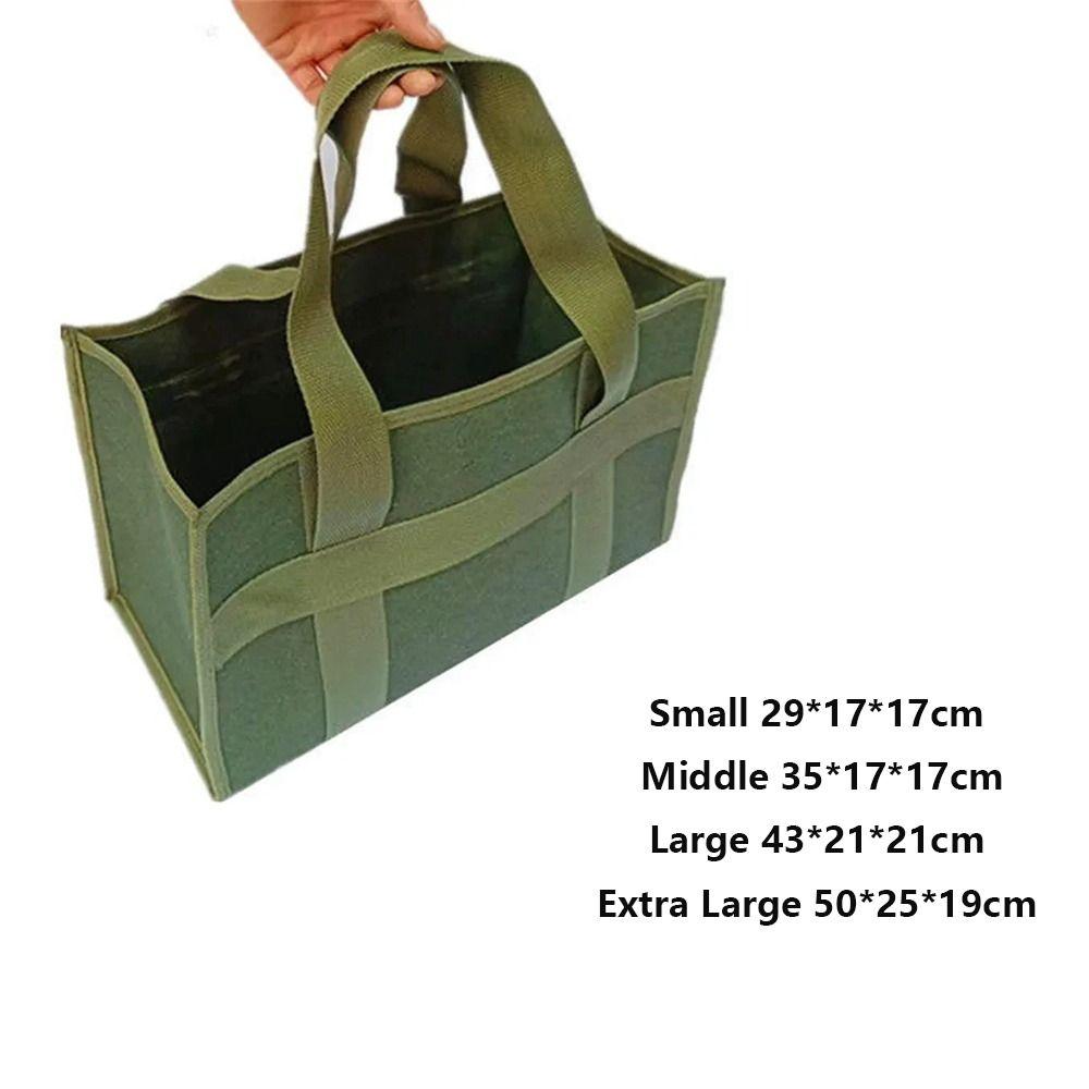 Canvas Handheld Tool Bag High Strength Electrician Repair Organizer  Garden Supplies