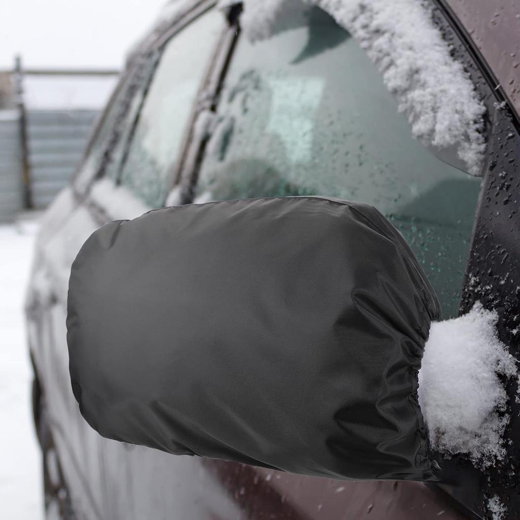 Frienda 6 Pieces Waterproof Side Mirror Covers Auto Rearview Protection Cover Exterior Rear View Accessories Car Mirror Accessories With Drawstrings