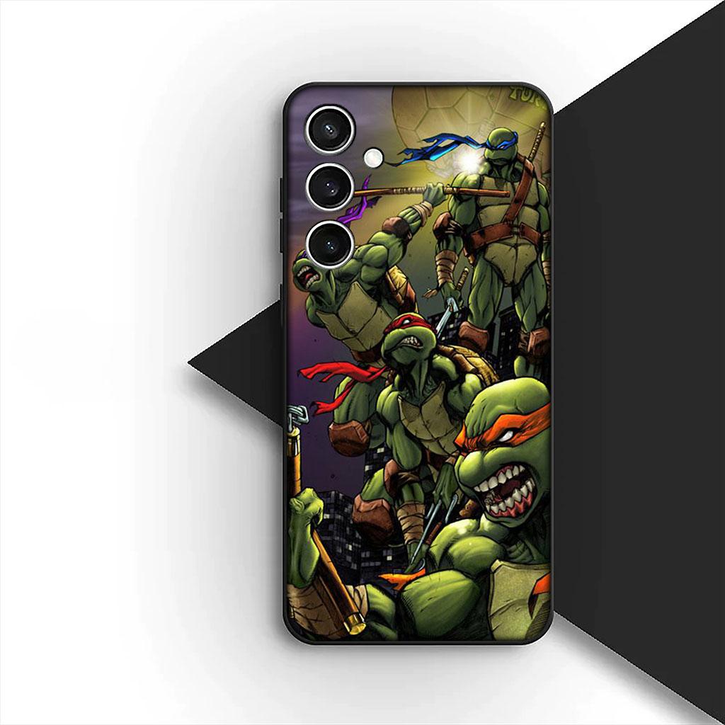 Phone Cover for Samsung Galaxy S22 S21 S20 FE Ultra Plus A07 A17 A15 A16 A25 A57 A37 Case Anime N-Ninja-Comics T-Turtles-Lovely